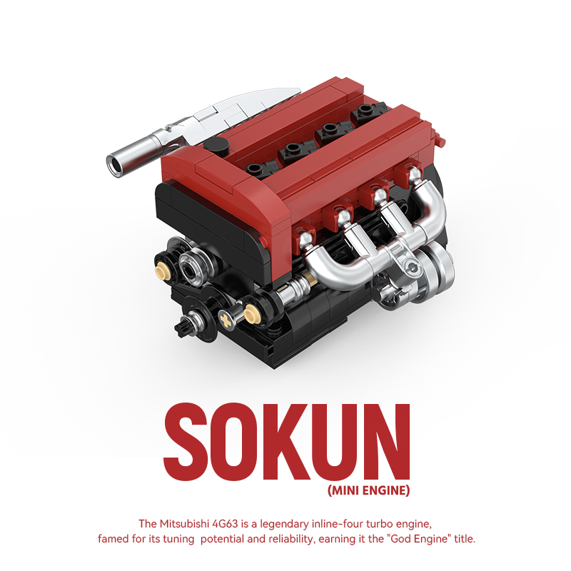 Model Kit Engine - Набор для сборки мини-модели двигателя, совместимый