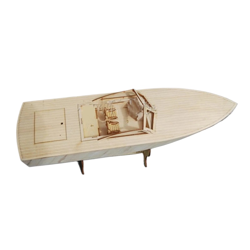 Model Kit Yacht - Яхта с дистанционным управлением, деревянная лодка