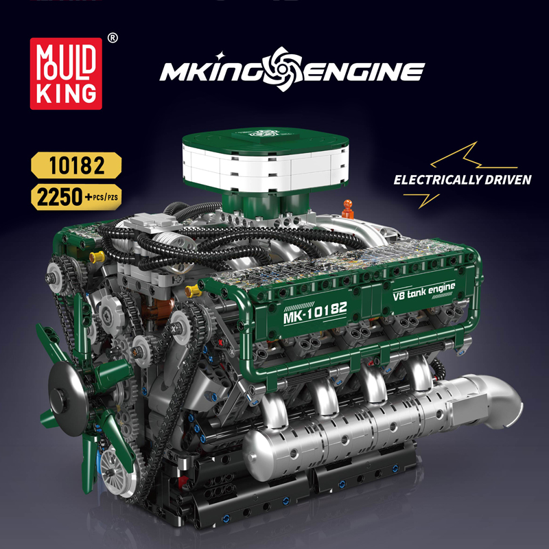 Конструктор Mould King 10182:  – обзор и цена Model Kit Engine